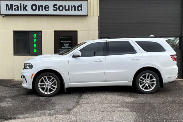 2023 Dodge Durango with professional window tint in North Bay